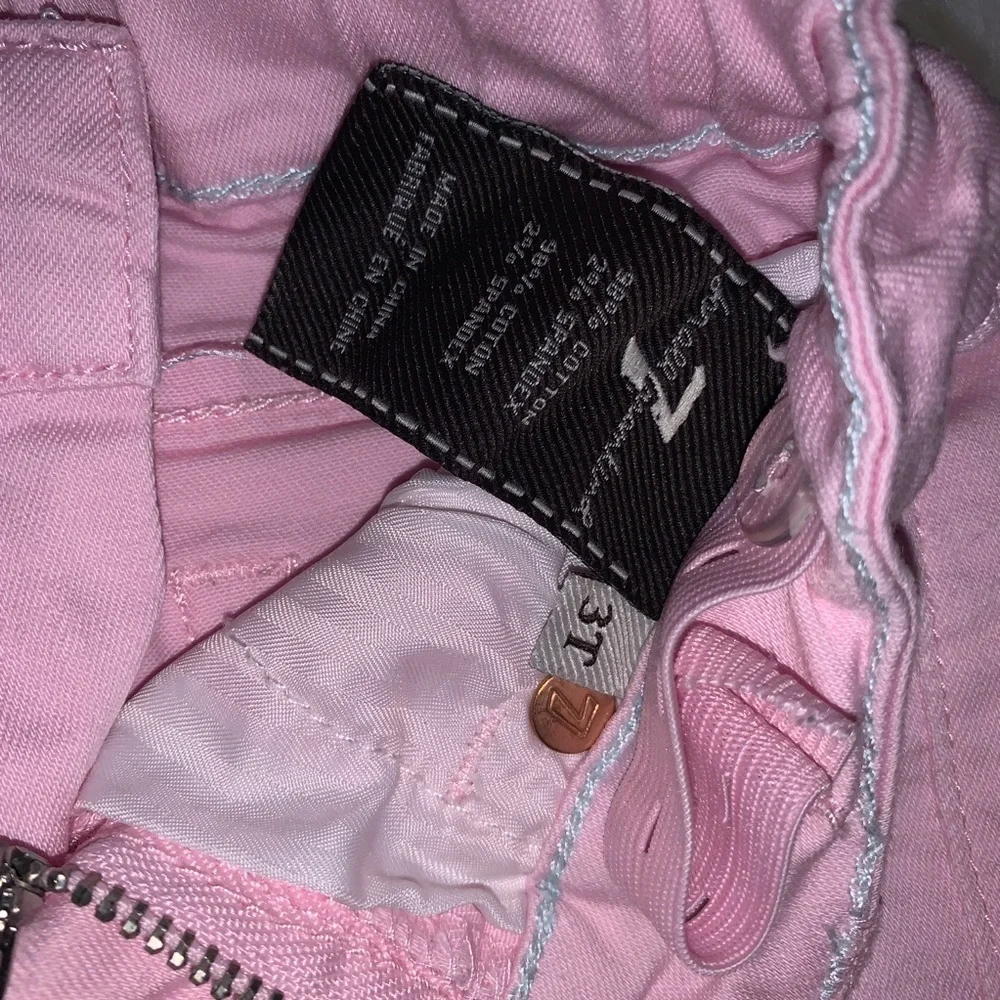 7 for all mankind pink shorts - 4T